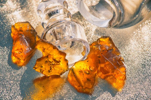 Shatter Concentrate in a Banger