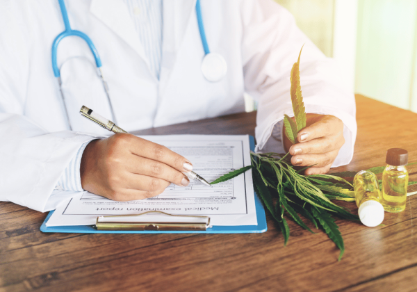 Medical Marijuana Patient and Doctor